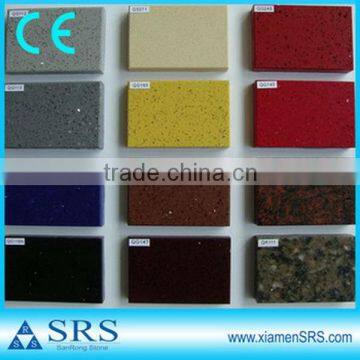 Guangdong foshan different colors of artificial quartz stone