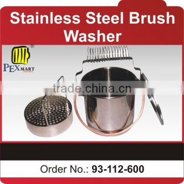 stainless steel brush washer