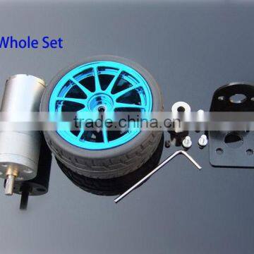 JGA25-370 6V 50rpm 100rpm 150rpm 200rpm 300rpm DC Gear Motor Whole Set for Intelligent Vehicle or Robot