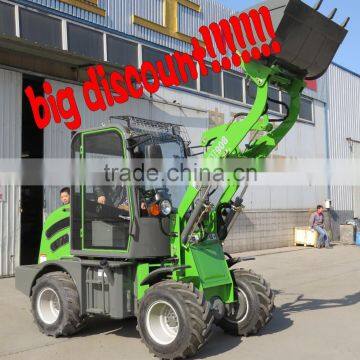 HZM brand most popular mini farm ZL08f wheel loader loader