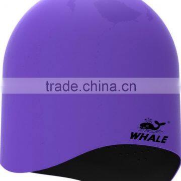 2 Sides Use Sport Cool Swim Caps Designs Youth and Adult(CAP-1812) photo-3