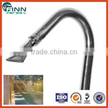 Duck Mouth Impact Shower, outdoor stainless steel shower, pool outdoor shower, stainless steel polished pool fountain