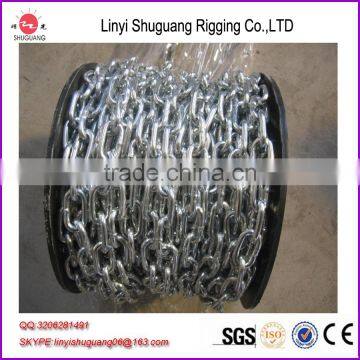 China OEM stainless steel welded twisted link chain