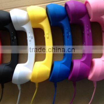 Noise-reducing Anti-radiation Corded Phone Retro Handset for Smart Phones photo-3