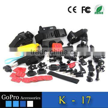 2016 Hot Selling 48 in 1 Kit Used for Gopros Heros 4 Accessories Bundle of Camera Cases photo-3