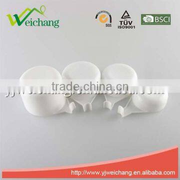 WCTS501 Plastic Measuring Cups ,White Color, Set of 4, photo-3