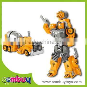 Wholesale educational transform set alloy concrete mixer truck toy