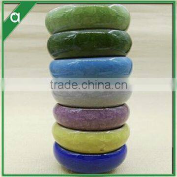 Creative Ice Cream-Colored Ceramic Scented Candle Ceramic Cup Soybean Aromatherapy photo-5