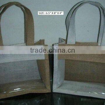 Environment friendly jute goodie bag