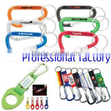 New design nice promotion aluminium carabiner hook