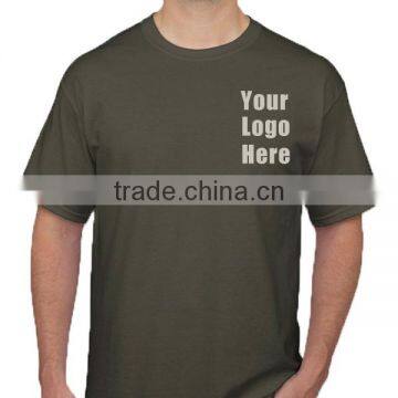 Alibaba Express Custom T-shirt Printing Advertising Promotional Products Custom Print T-shirt With Leather Sleeves