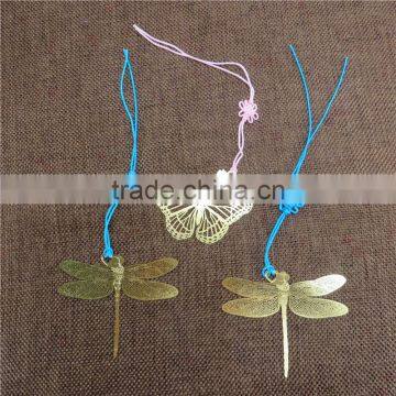 golden animal butterfly shaped hollow bookmark for wedding decoration & gift tourist souvenir