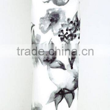 High Split Skirt With Short Sleeve Crop Top for Ladies 2017 New Fashion Water Printed Floral Two Pieces Sets photo-4