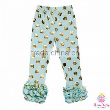Wholesale Kids Ruffles Pants Baby Girl Ruffle Pants photo-4