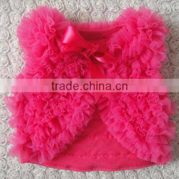 2015wholesale kids tank top,chiffon petti tops shrugs ,kids clothes