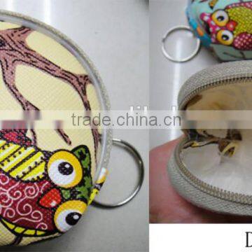 Fashion Hot Popular Pvc Leather Gift Owl Cheap Purse photo-3
