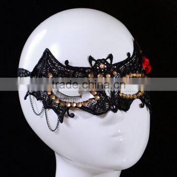 Lace Lady Masquerade Mask,Wedding Party Mask,Crystal Decorative Masks