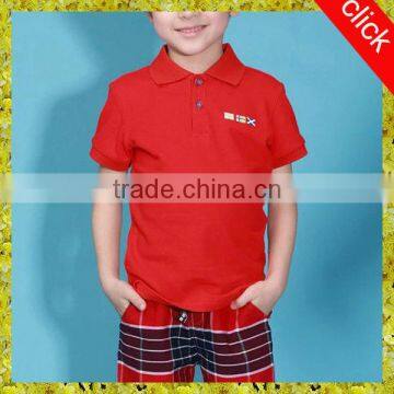 Fashion high quality wholesale casual short sleeve children polo shirt,colorful cotton embroidered kids polo shirt for boys