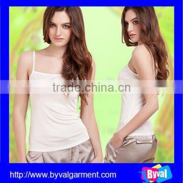 Wholesale Lady's Cotton Spandex Sun-top for Summer