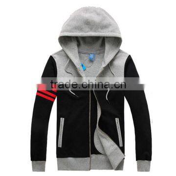 China Wholesale Good Quality Low Price Preferential Zipper Hoody Custom photo-2
