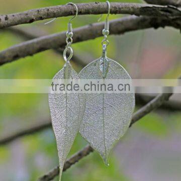 Zm33721a New Model Fancy Ladies Leaf Design Drop Earrings for Party Girls photo-2