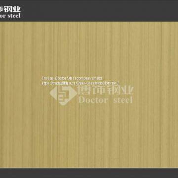 AISI 304 HL Surface Stainless Steel Sheet/plate,golden Stainless Steel Plate photo-3