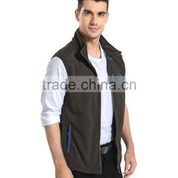 Fashion Design Men's Polar Fleece Vest In Spring photo-3