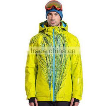 Men Outdoor Winter Clothing OEM Colourful Ski Jacket photo-2