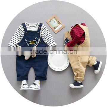 S17745A Wholesale baby boys fall boutioque outfits clothing sets