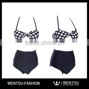 Hot Selling Vintage High Waist Bikini photo-3