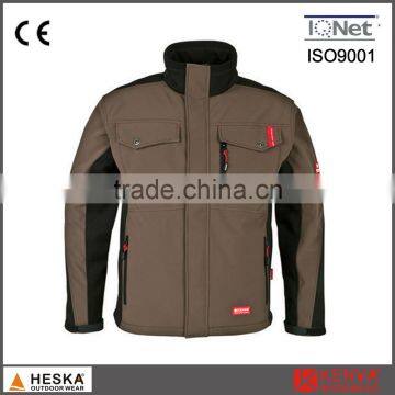 Outdoor Gear 3 Layer Work Softshell Jacket Man Coaches Jacket photo-2