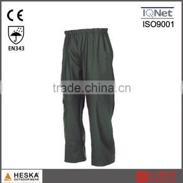 Whosales pu Raincoats With Low Price Waterproof Rain Pants for Workwear photo-3