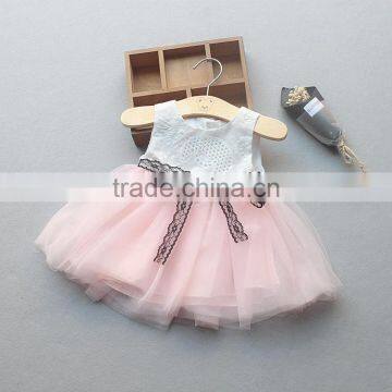 Modern Summer Lace Baby Girl Vest Dress photo-6