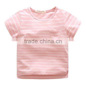 Wholesale Summer Cotton Short Sleeves Boys Kids Round Neck T-shirt photo-6