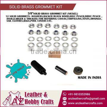 Wholesale Manufacturer and Supplier of Solid Brass Grommets Tool Kit