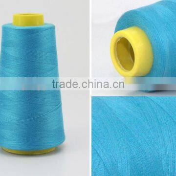 High tenacity polyester sewing thread