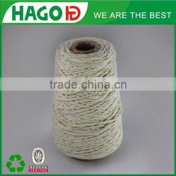 regenerated polyester cotton blended soft carpet yarn