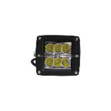 18W LED Work Light With 10 To 32V Input Voltages