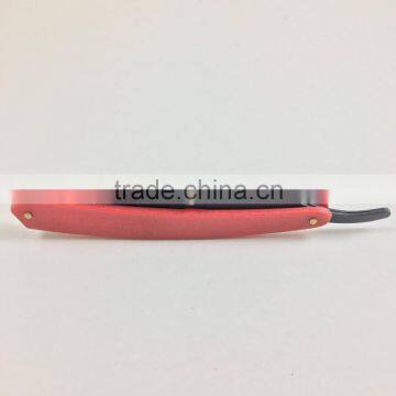 Barber Shaving Razors Red Plastic Handle photo-3