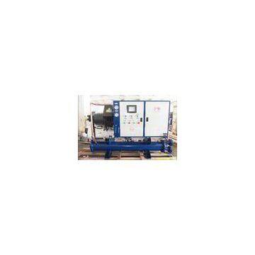 100KW -1220KW Cooling Capacity Screw Type Hanbell Compressor Industrial Water Chillers With Overload