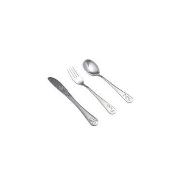 3pices Kids Stainless Steel Cutlery Set