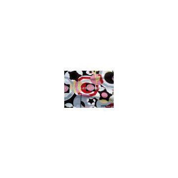 rayon printed knitted fabric