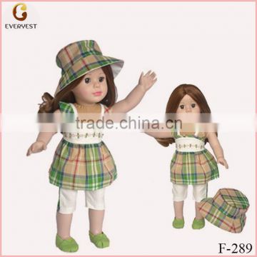 Novelty vinyl 18 Inch/45cm American Girl Dolls Doll with Baby