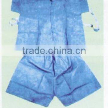 Disposable PP non-woven patient suits