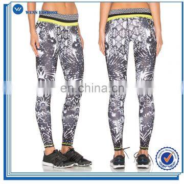 Casual Women Sexy Yoga Pants Unique Design Printed Fitness Leggings