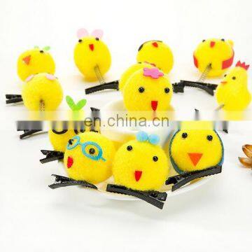 Baby Cute Chick Hair Clip Toddler Alligator Unique Hair Clips For Baby Birthday Party Hair Accessory