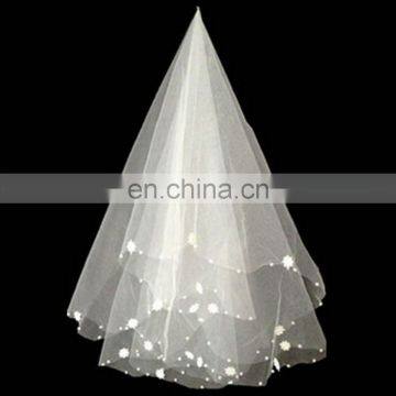 High Quality 1 Layer Tulle 1.5M Bridal Wedding Veils photo-2