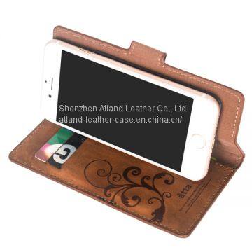 High Quality IPhone 6 Plus/ 6s Plus Leather Wallet Case photo-2