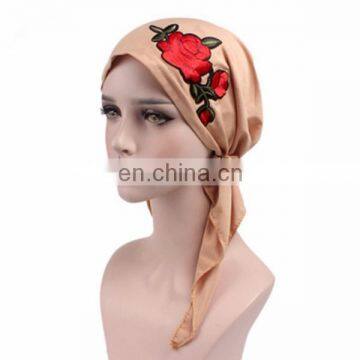 Pastoral Hood Hat Stretch Cloth Chemo Cap Muslim Cap