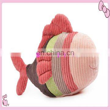 Custom lovely plush fish toy